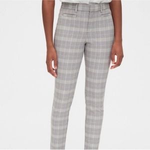 Gap Plaid signature skinny ankle pants, NWOT, size 6. C6